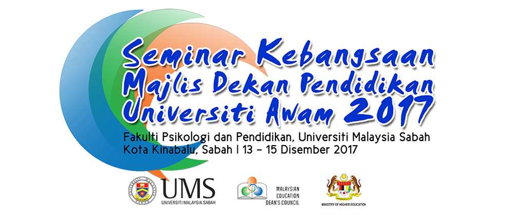 Logo Seminar Kebangsaan Majlis Dekan Pendidikan Universiti Awam